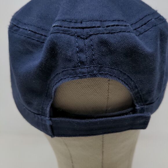 Riviera Maya Strapback Blue Adjustable Graphic Spell Out Logo - Picture 7 of 10